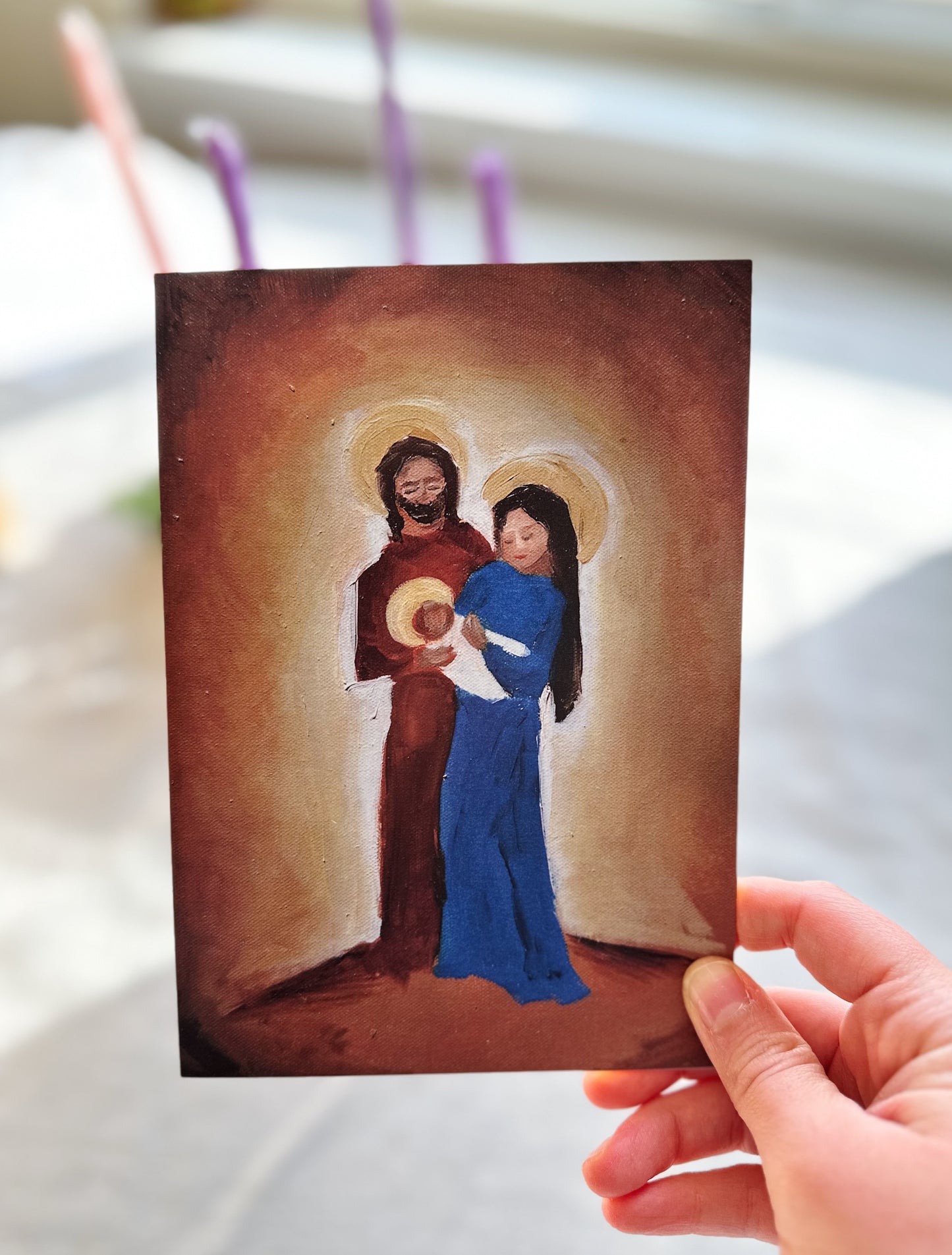 Holy Family Card