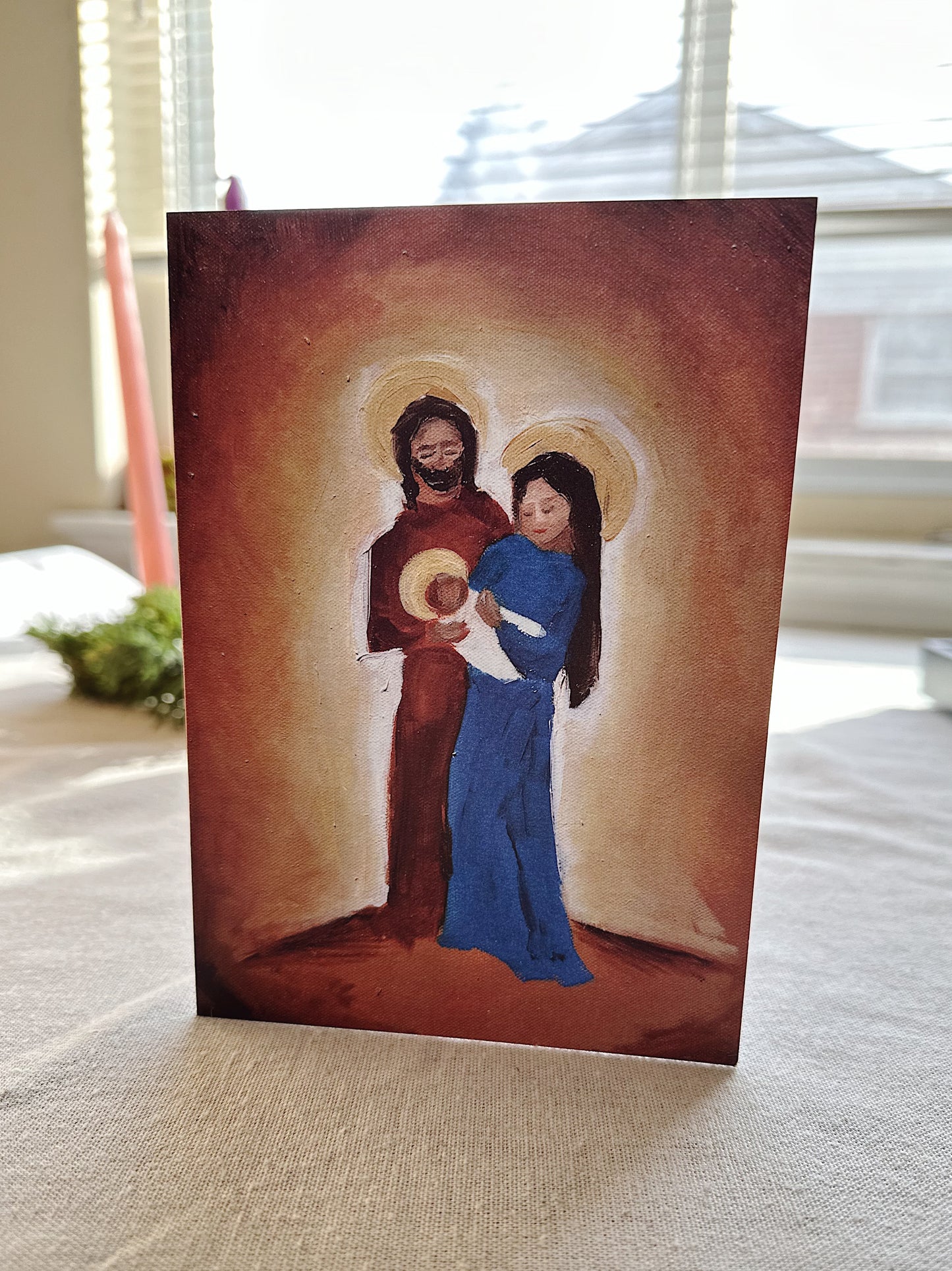 Holy Family Card