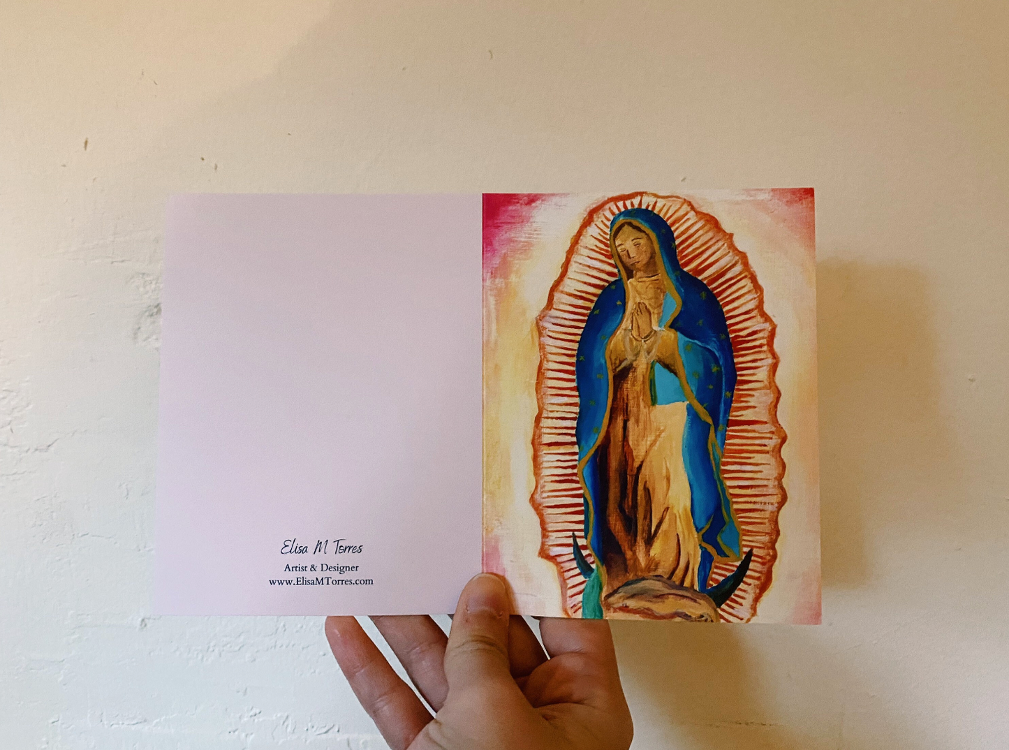 Our Lady of Guadalupe Card